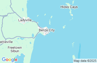 Map of Belize City