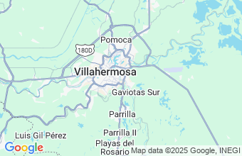 Map of Villahermosa