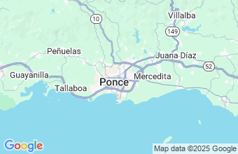 Map of Ponce