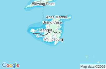 Map of St Maarten