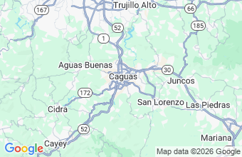 Map of Caguas
