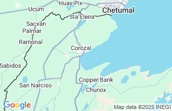 Map of Corozal