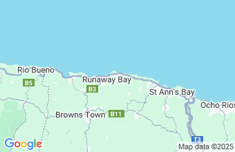 Map of Runaway Bay