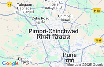 Map of Pimpri