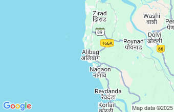 Map of Alibaug