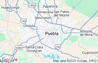 Map of Puebla