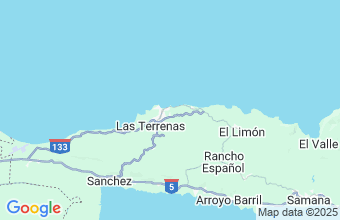 Map of Las Terrenas