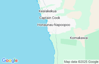 Map of Honaunau