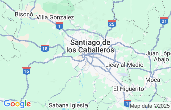 Map of Santiago