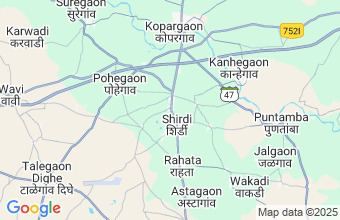 Map of Shirdi