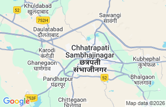 Map of Aurangabad