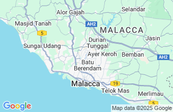 Map of Malacca