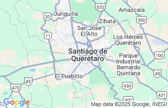 Map of Queretaro