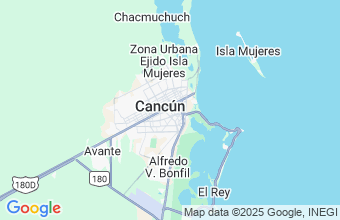 Map of Isla Holbox - Quintana Roo