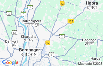 Map of Barasat