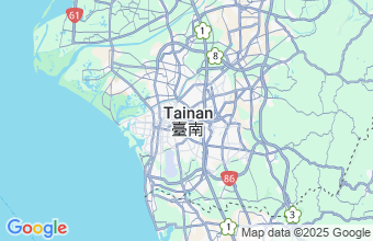 Map of Tainan City