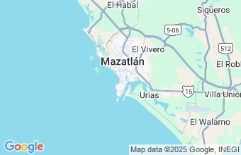 Map of Mazatlan