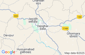 Map of Deoghar