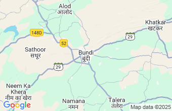 Map of Bundi