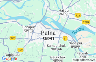 Map of Patna