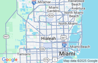 Map of Hialeah