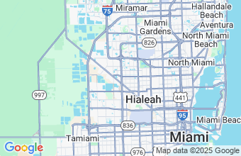 Map of Hialeah Gardens