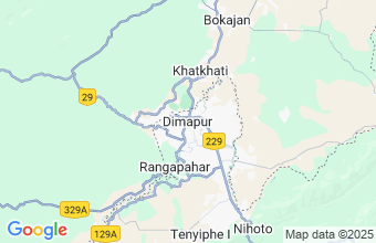 Map of Dimapur