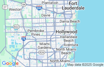 Map of Pembroke Pines