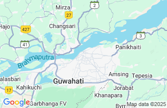 Map of Guwahati
