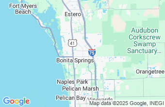 Map of Bonita Springs