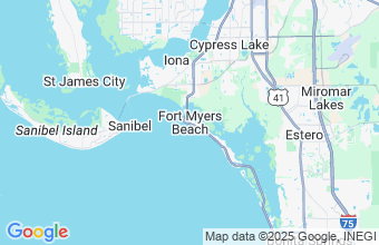 Map of Fort Myers Beach