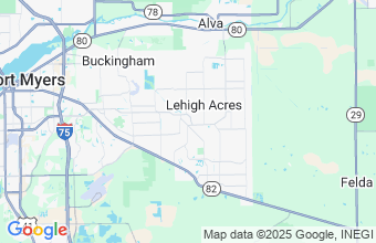 Map of Lehigh Acres