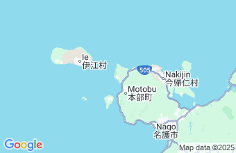Map of Motobu