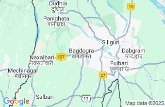 Map of BAGDOGRA