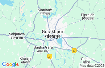 Map of Gorakhpur