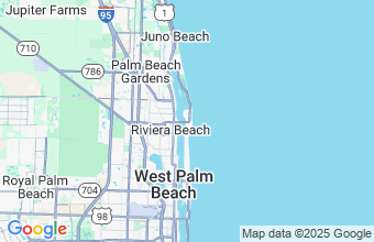 Map of Singer Island