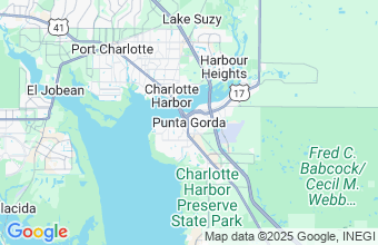 Map of Punta Gorda