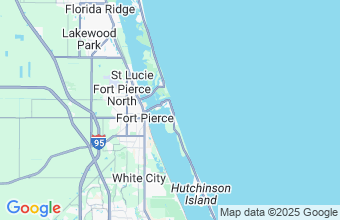 Map of Hutchinson Island