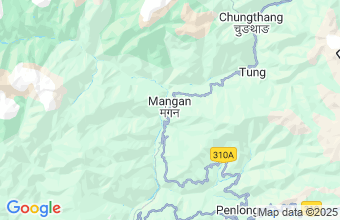 Map of Mangan