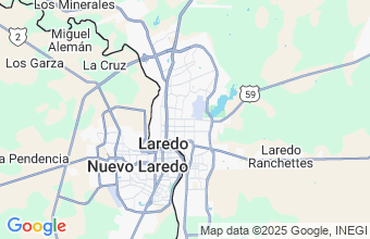 Map of Laredo