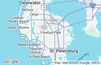 Map of Pinellas Park