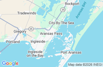 Map of Aransas Pass