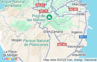 Map of San Bartolome De Tirajana