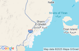 Map of Sharm Sheikh