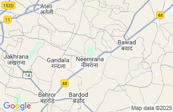 Map of Neemrana