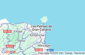 Map of Las Palmas Gran Cana