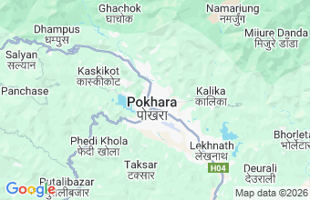 Map of Pokhara