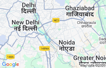Map of Noida