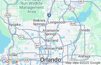Map of Altamonte Springs