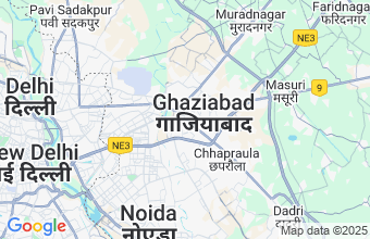 Map of Ghaziabad